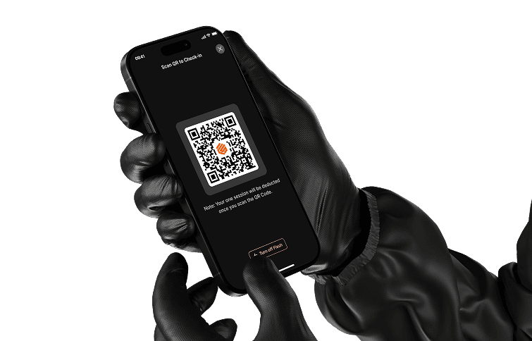 FitSquare partner QR visual