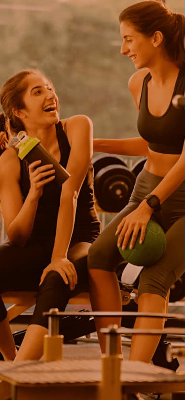 Athlete resting on battle ropes