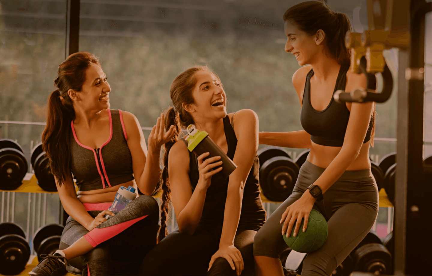 Athlete resting on battle ropes