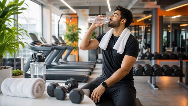 How Much Water Should You Drink Daily If You Work Out? - Fit Square blog header