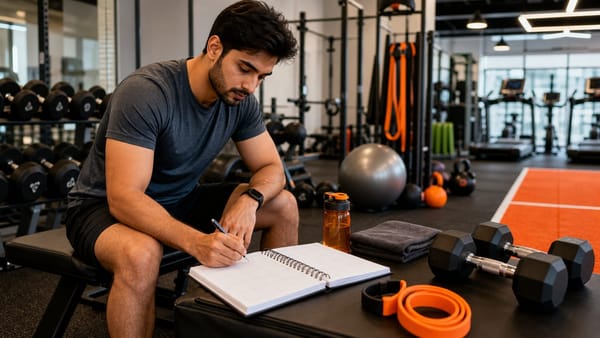 What Are 7 Days of Gym? A Safe Beginner Weekly Plan - Fit Square blog header