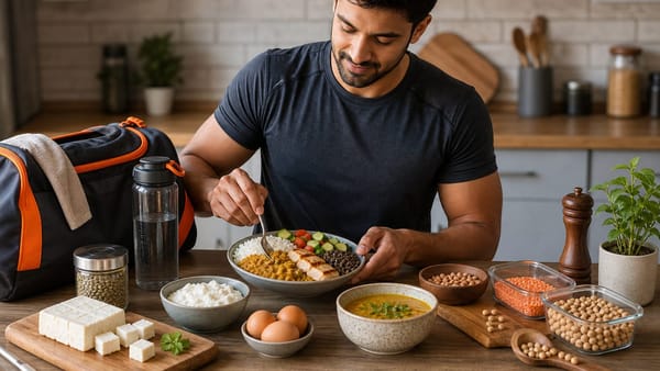 How Much Protein Do Beginners Need for Gym? - Fit Square blog header